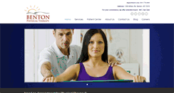 Desktop Screenshot of bentonphysicaltherapy.com